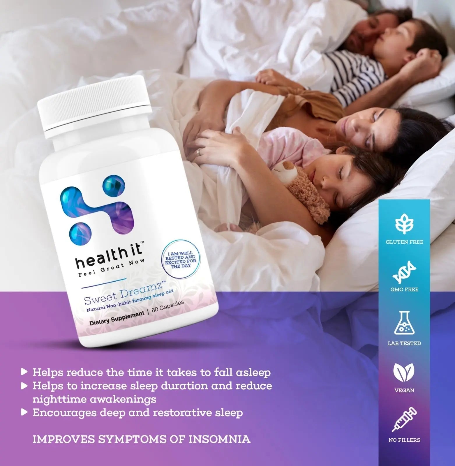 Sweet Dreamz™ – Sleep & Recovery Support Health It