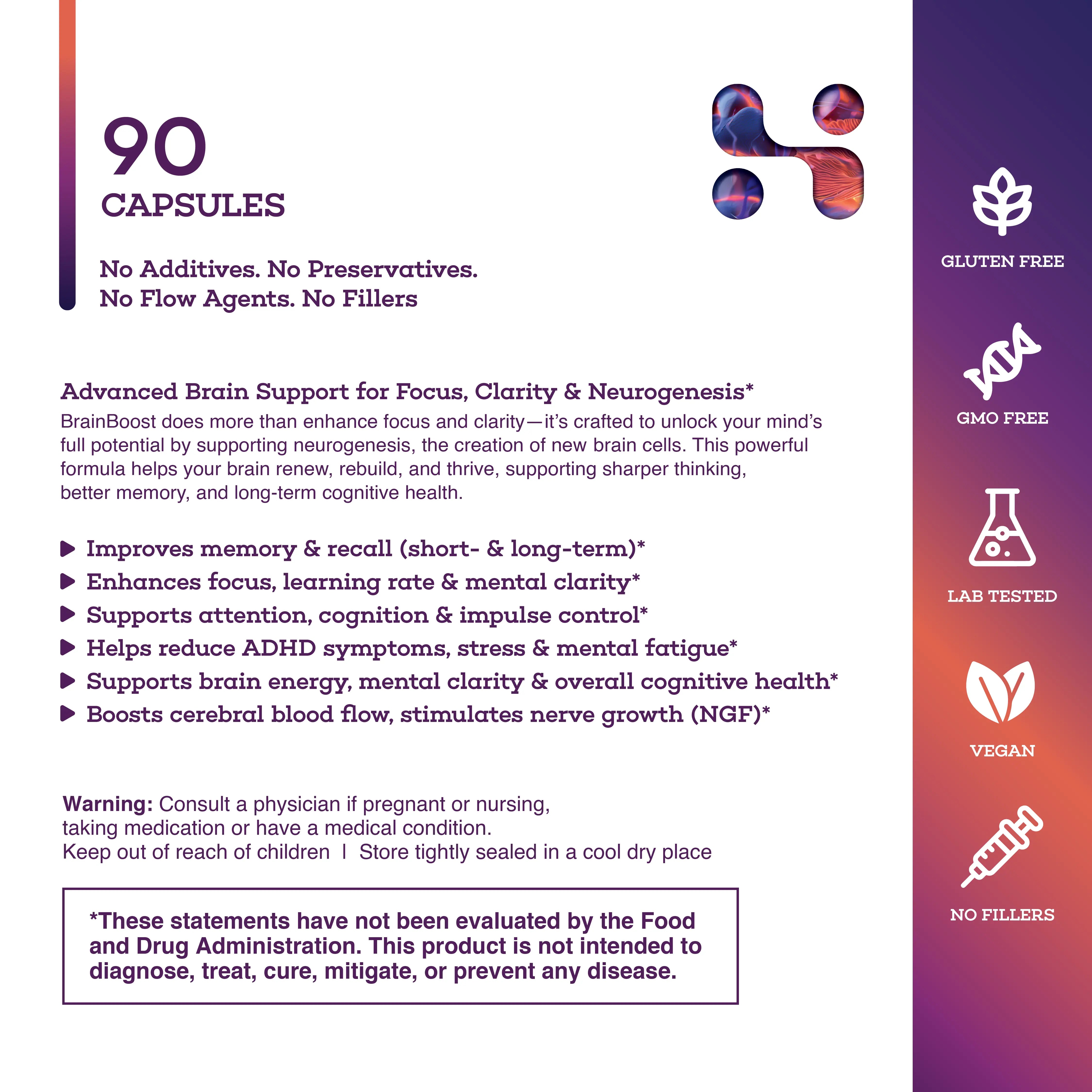 Brain Boost™ – Focus & Cognitive Support Health It