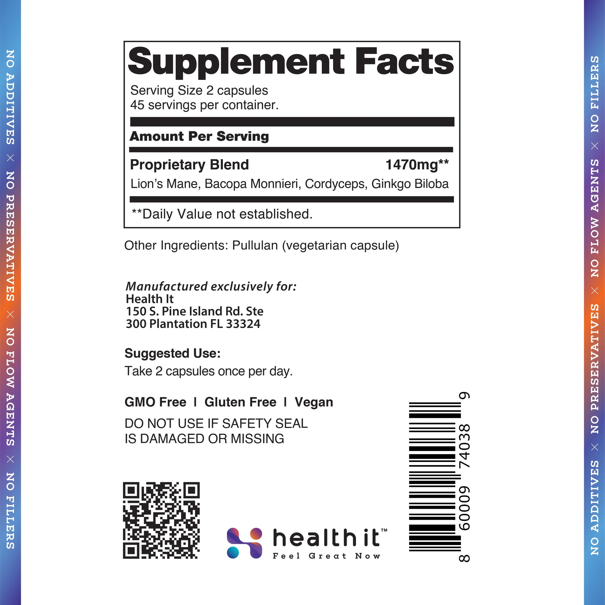 Brain Boost™ – Focus & Cognitive Support Health It