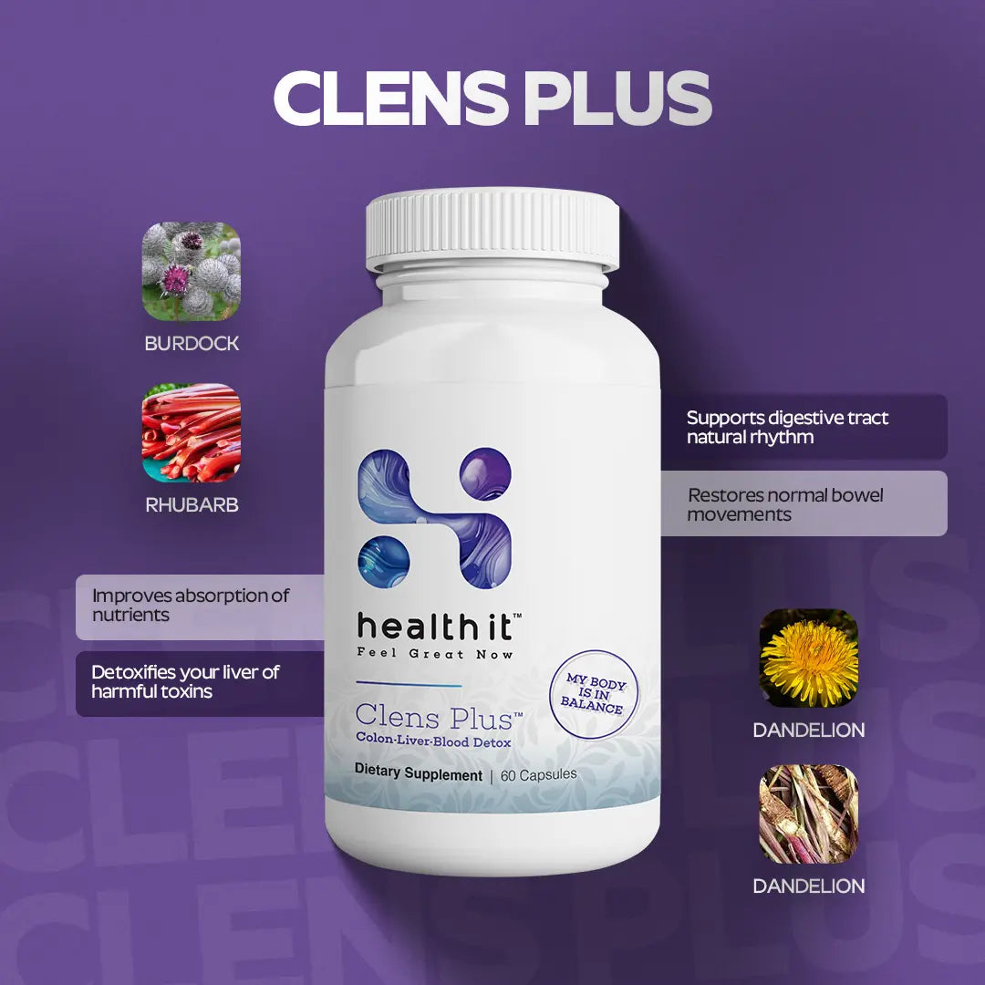 Clens Plus™ – Detox & Digestive Support Health It