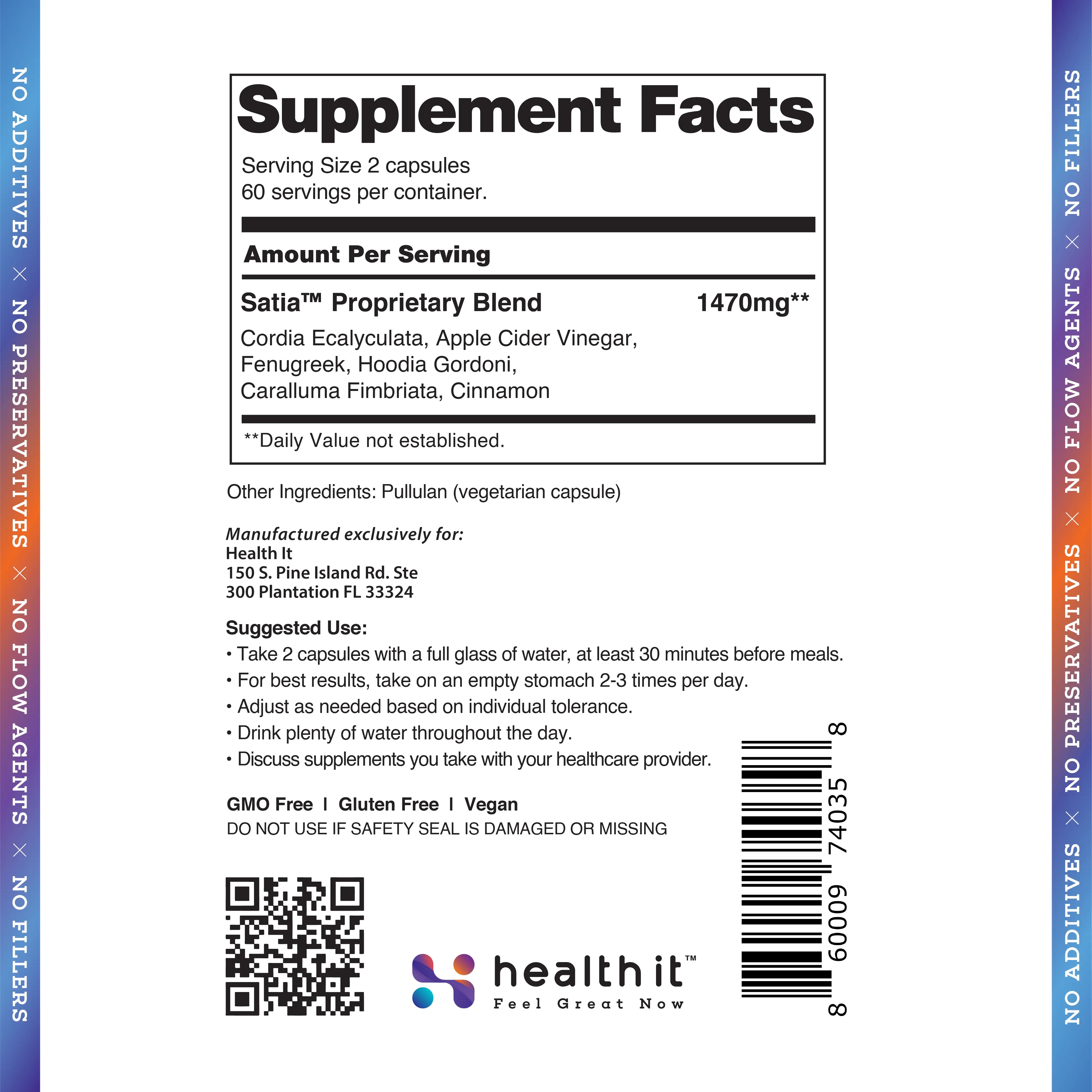 Crave Curb™ – Botanical Blend for Appetite & Wellness Support Health It