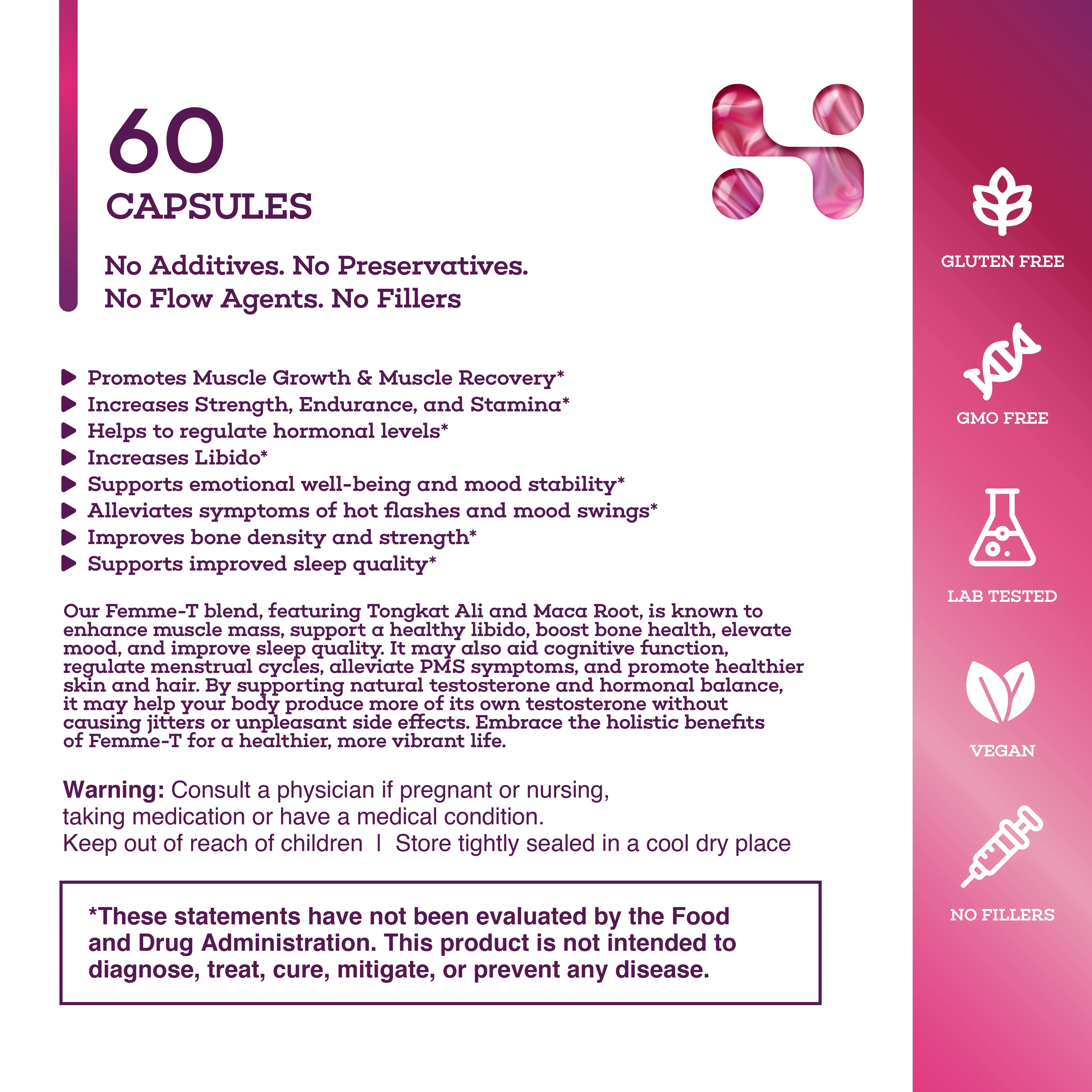 Femme-T™ – Women’s Hormone & Vitality Support Health It