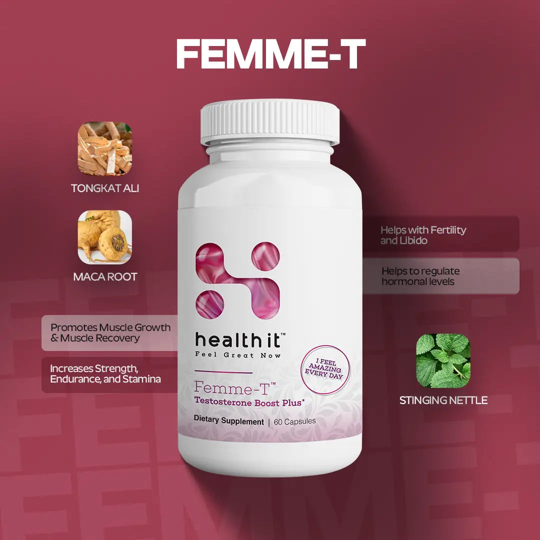 Femme-T™ – Women’s Hormone & Vitality Support Health It