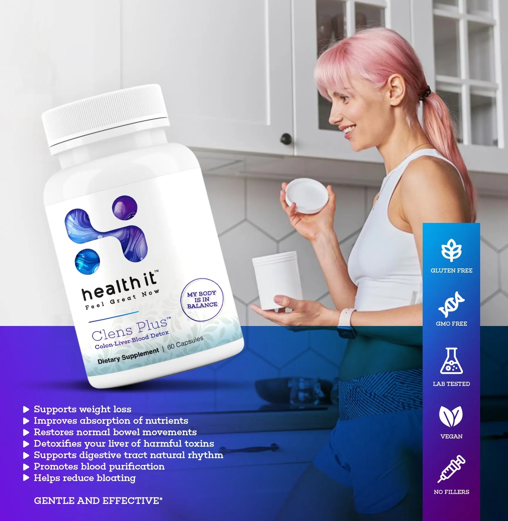 Clens Plus™ – Detox & Digestive Support Health It