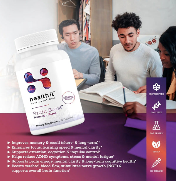 Brain Boost™ – Focus & Cognitive Support Health It