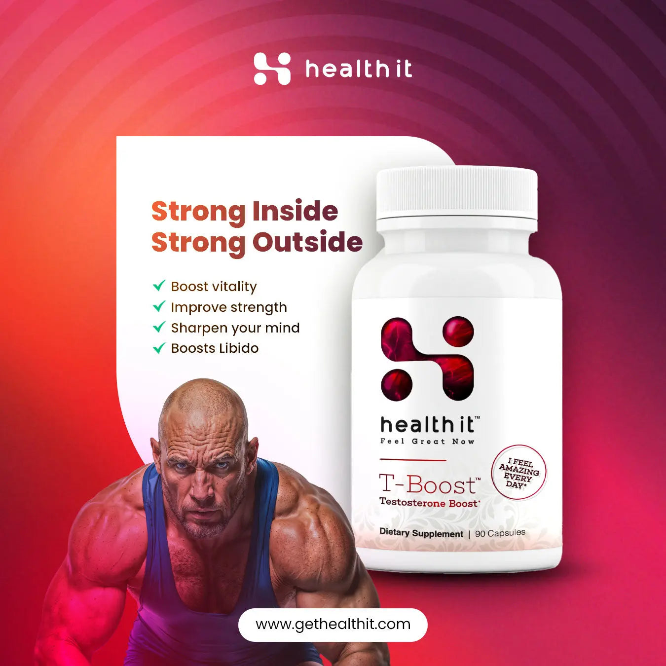T-Boost™ – Men’s Vitality & Performance Support Health It