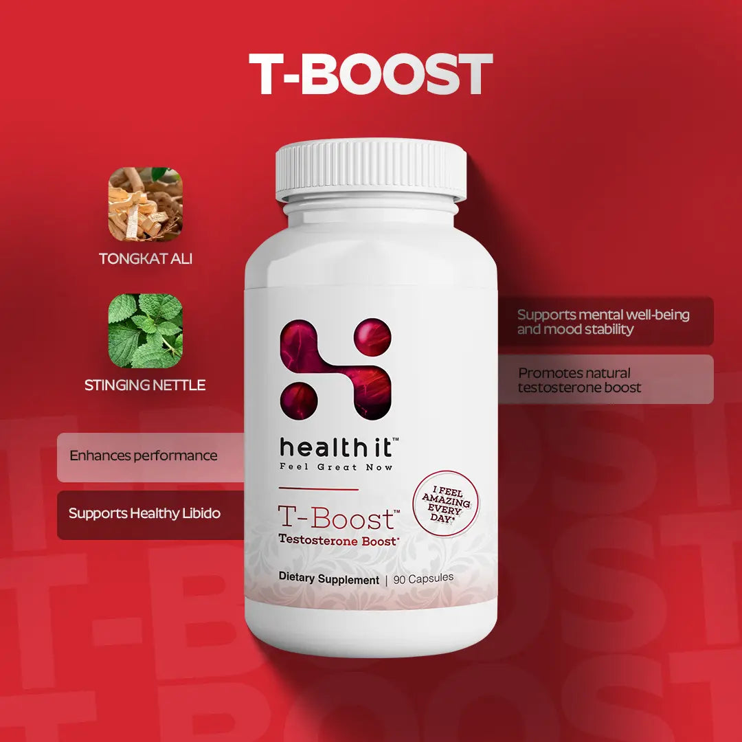 T-Boost™ – Men’s Vitality & Performance Support Health It